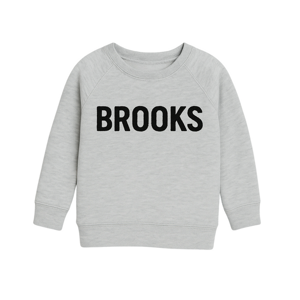 Custom Name Kids Crewneck