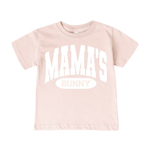 Mama's Bunny Tee- Blush