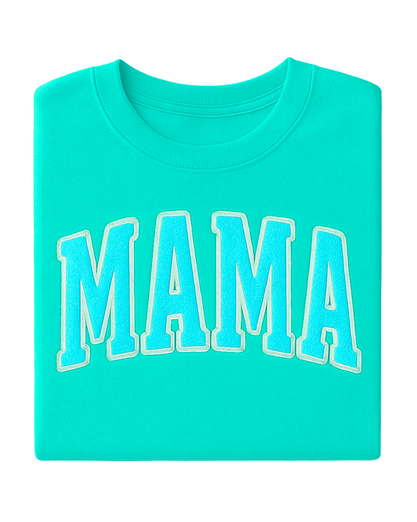 Mama Neon Island Green Tee