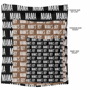 Mama’s Girl Blanket- Mocha