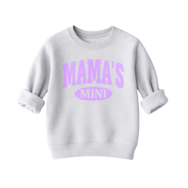 Mama’s Mini Crewneck- Lavender