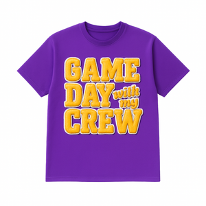 Game Day Kid Tee- Purple