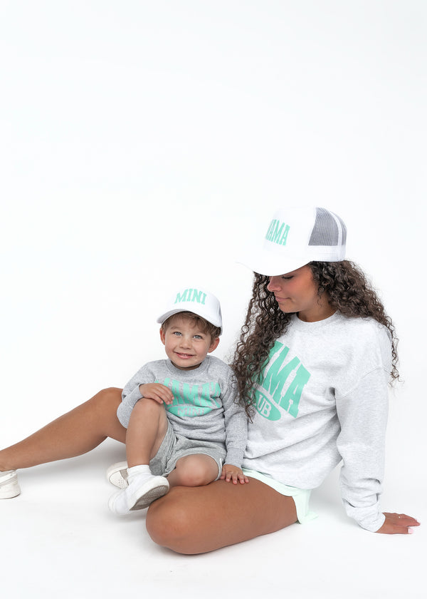 Mama’s Mini Crewneck- Mint