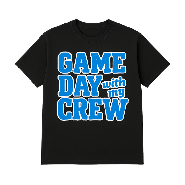 Game Day With My Crew Kid Tee