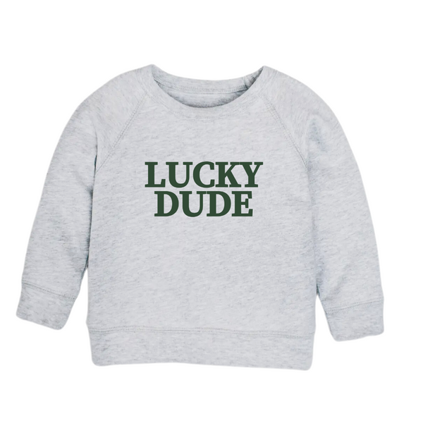 Lucky Dude Crewneck - Embroidered