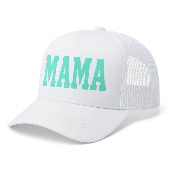 Mama Foam Trucker Hat- Mint