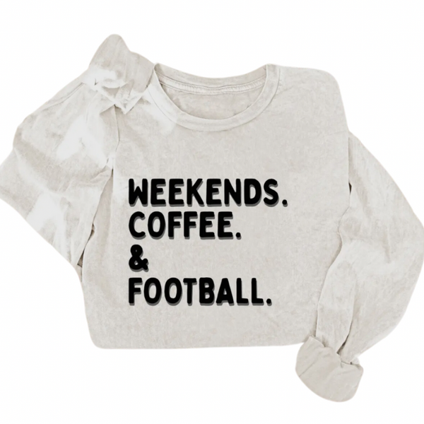 Football Long Sleeve- Cream