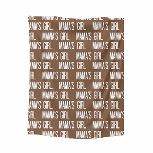 Mama’s Girl Blanket- Mocha