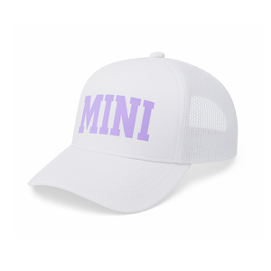 Mini Foam Trucker Hat- Lavender