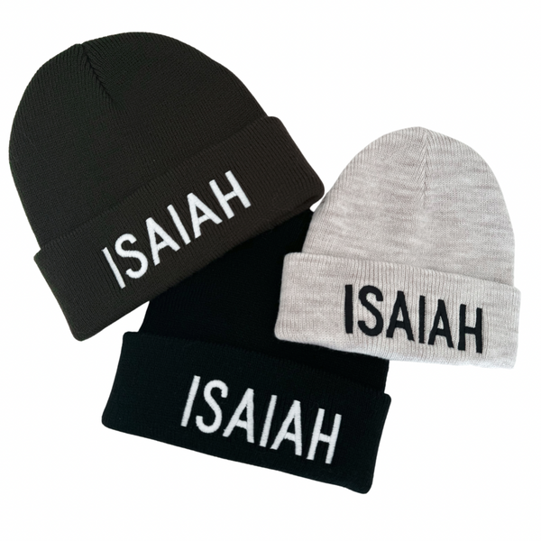 Personalized Beanie- Forest