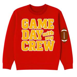 Game Day Crewneck- Red