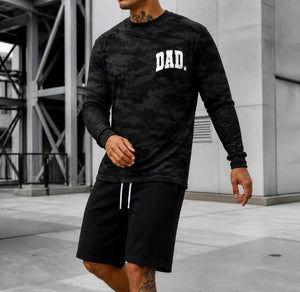 Dad Black Camo Long Sleeve *FLASH SALE*