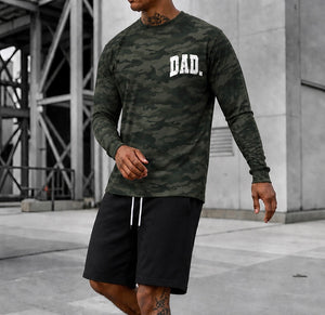 Dad Green Camo Long Sleeve *FLASH SALE*