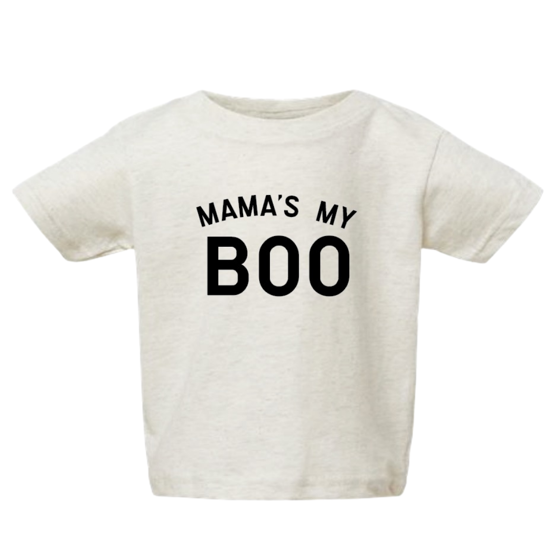 Mama's My Boo- Natural Heather