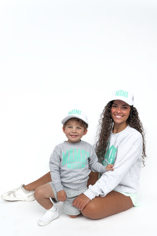 Mama’s Mini Crewneck- Mint