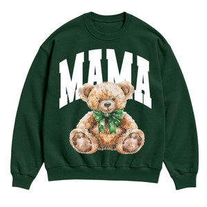 Mama Lucky Bear Crewneck