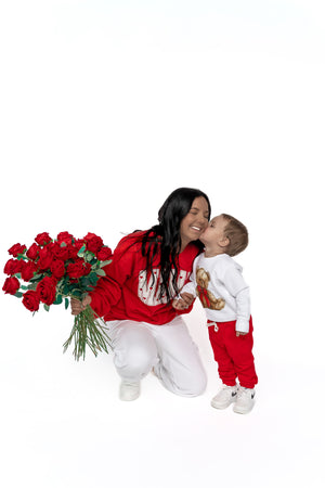 Teddy Bear Crewneck - White