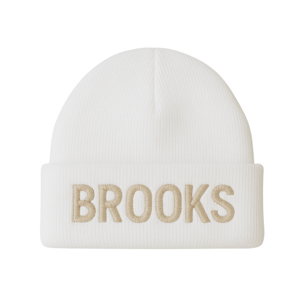 Personalized Beanie- White