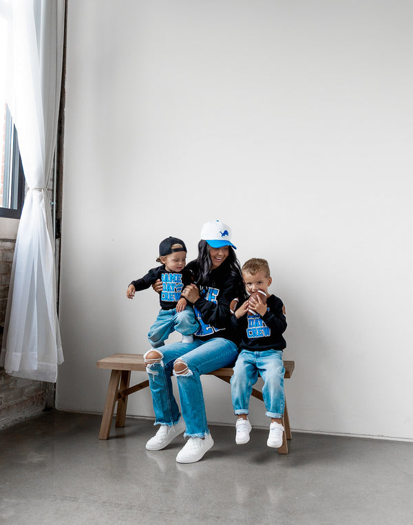 Game Day With My Crew Kid Crewneck