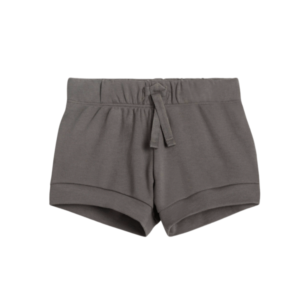 Organic Shorts- Charcoal